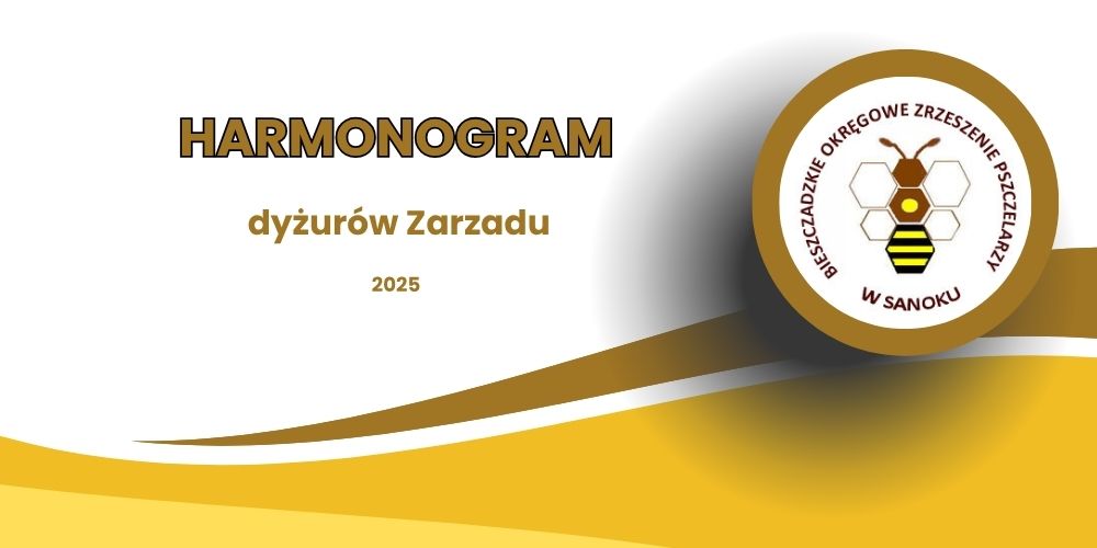 Harmonogram dyżurów 2025